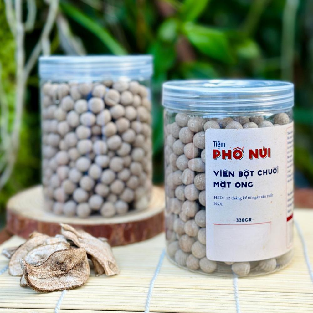 Viên Bột Chuối Mật Ong - 330 Gram