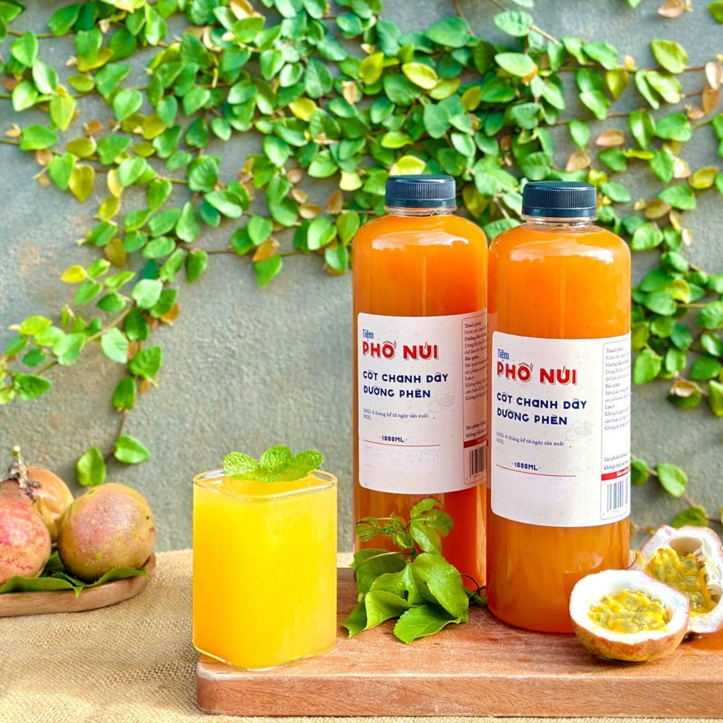 Cốt Chanh Dây Đường Phèn - 1000ml