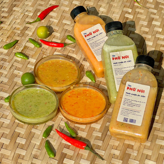 Combo 3 Chai Muối Chấm Ớt Xiêm