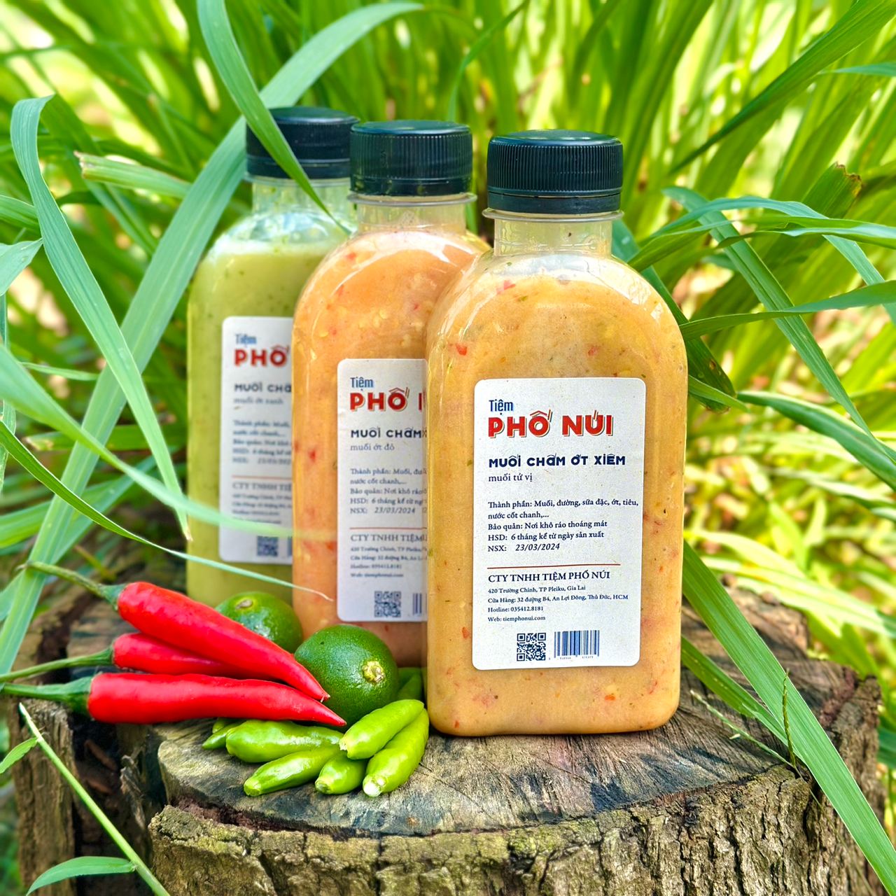 Combo 3 Chai Muối Chấm Ớt Xiêm