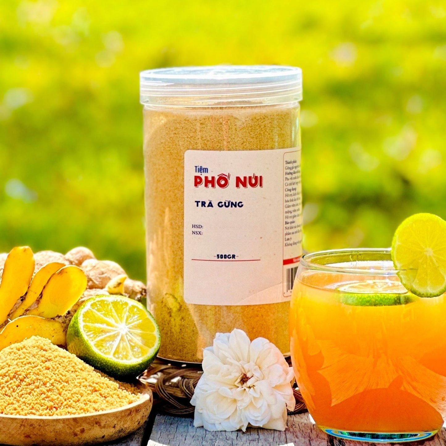 Trà Gừng Hoà Tan - 500gram