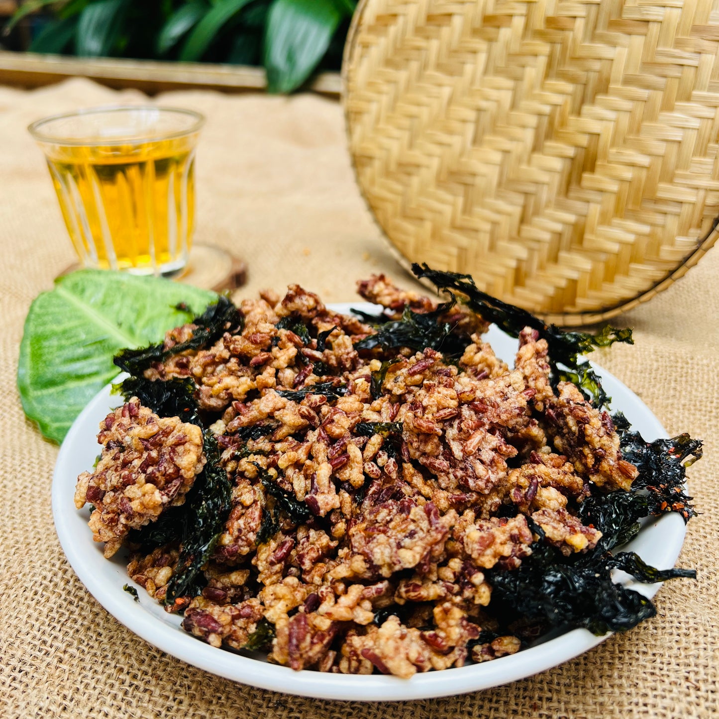 Cơm Sấy Gạo Lứt Rong Biển - Tiệm Phố Núi