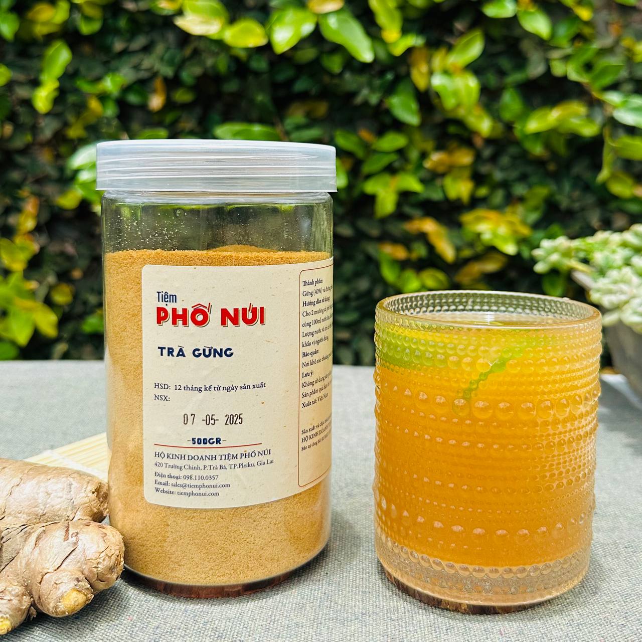 Trà Gừng Hoà Tan - 500gram