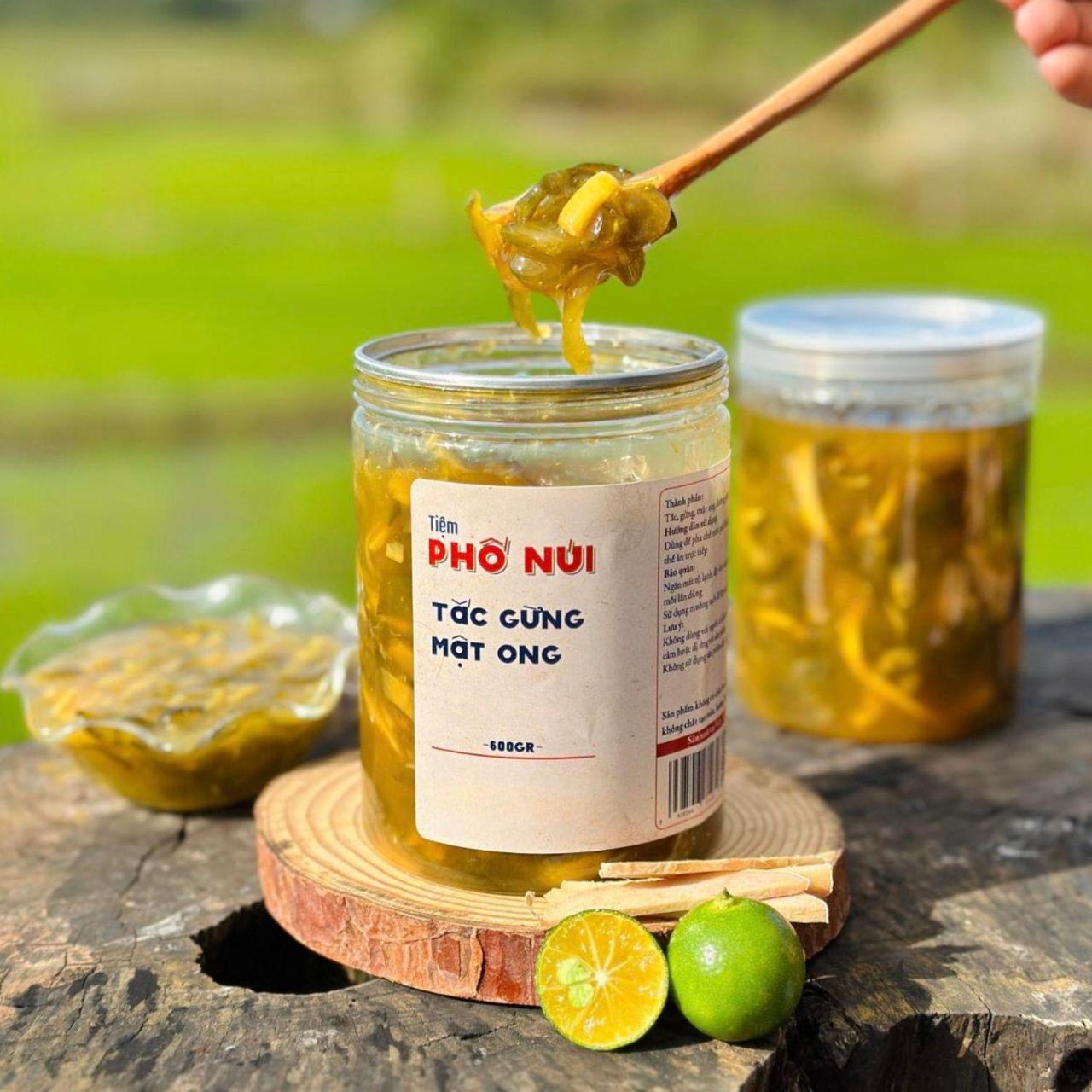 Tắc Gừng Mật Ong - 600gram