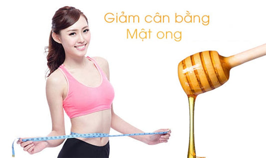 cách giảm cân bằng mật ong