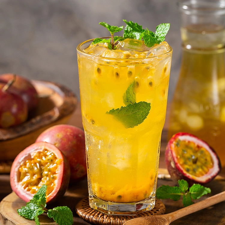 Đồ uống làm từ mứt chanh dây