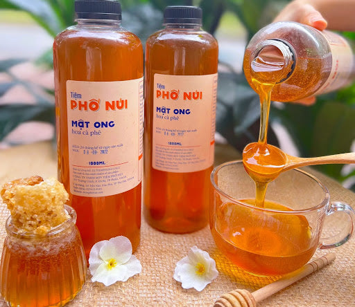 tại sao mật ong hoa cà phê tiệm phố núi lại rẻ