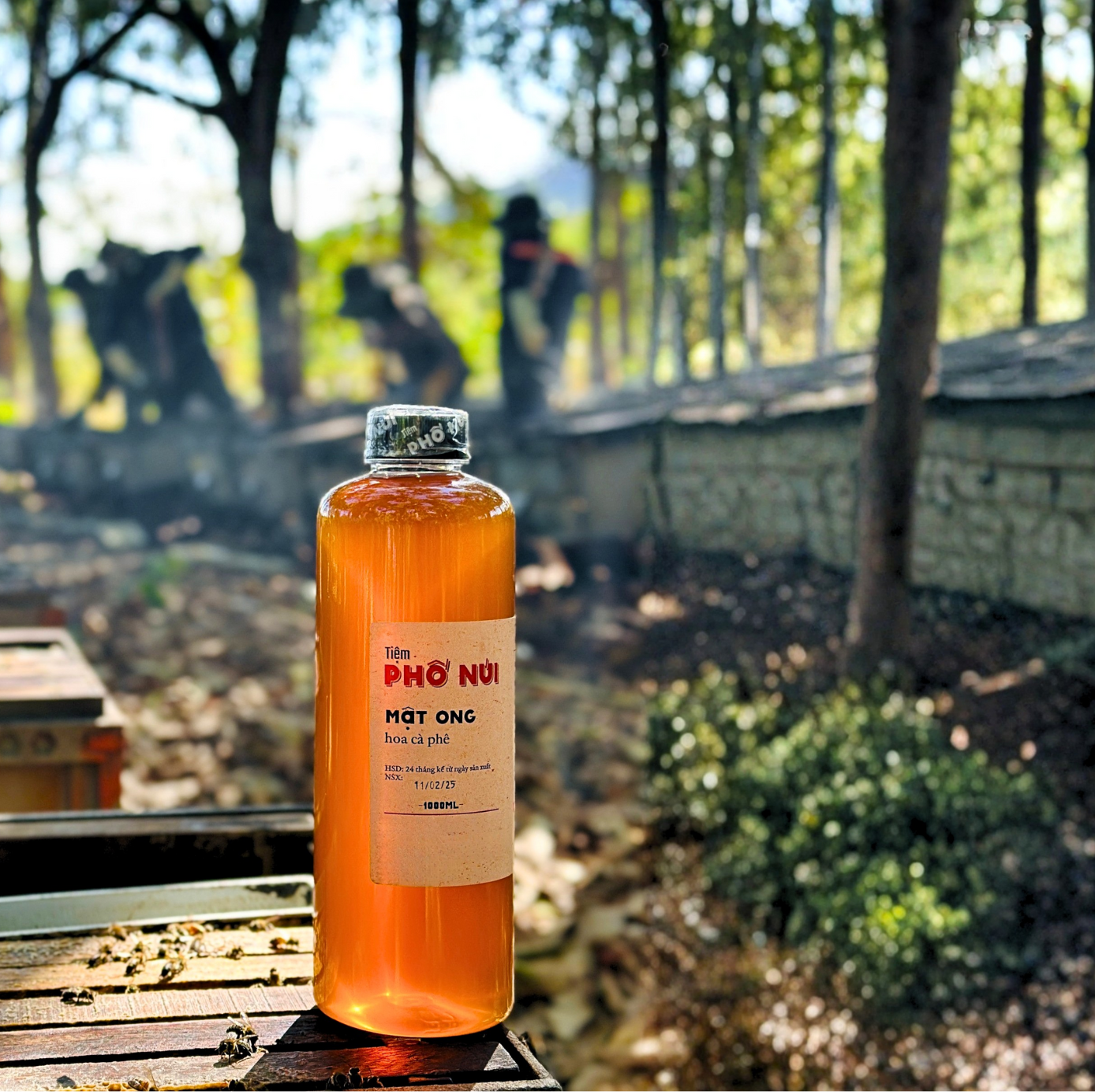 mật ong nguyên chất thiên nhiên tiệm phố núi