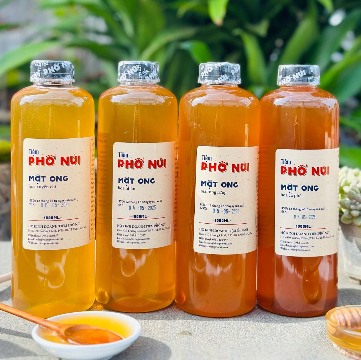 Mật ong rừng, mật thật giá rẻ, uy tín từ trại - Tiệm Phố Núi