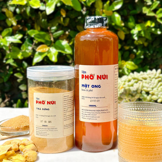 Trà Gừng + Mật Ong Hoa Cà Phê