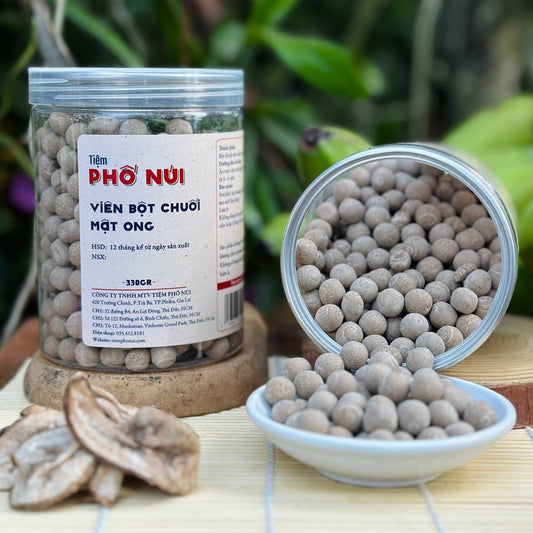 Viên Bột Chuối Mật Ong - 330 Gram